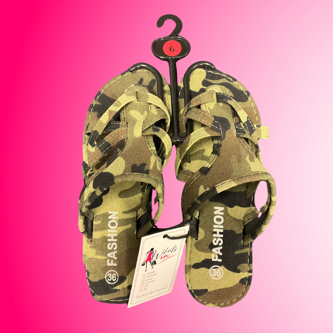 Camo Sandals